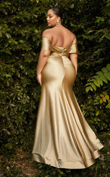 7 of 7 Cinderella Divine CH163C Dress Gold