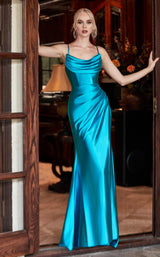 5 of 7 Cinderella Divine CH172 Dress Ocean-Blue