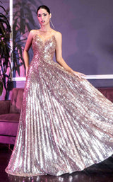 1 of 2 Cinderella Divine CH189 Dress Rose-Gold