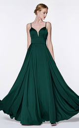 3 of 5 Cinderella Divine CJ526 Dress Emerald