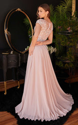 2 of 2 LaDivine CL05 Dress Dusty-Rose