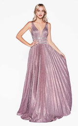 2 of 3 Cinderella Divine CM9061 Dress Metallic-Blush