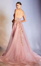 2 of 2 Cinderella Divine CR857 Dress Rose-Gold