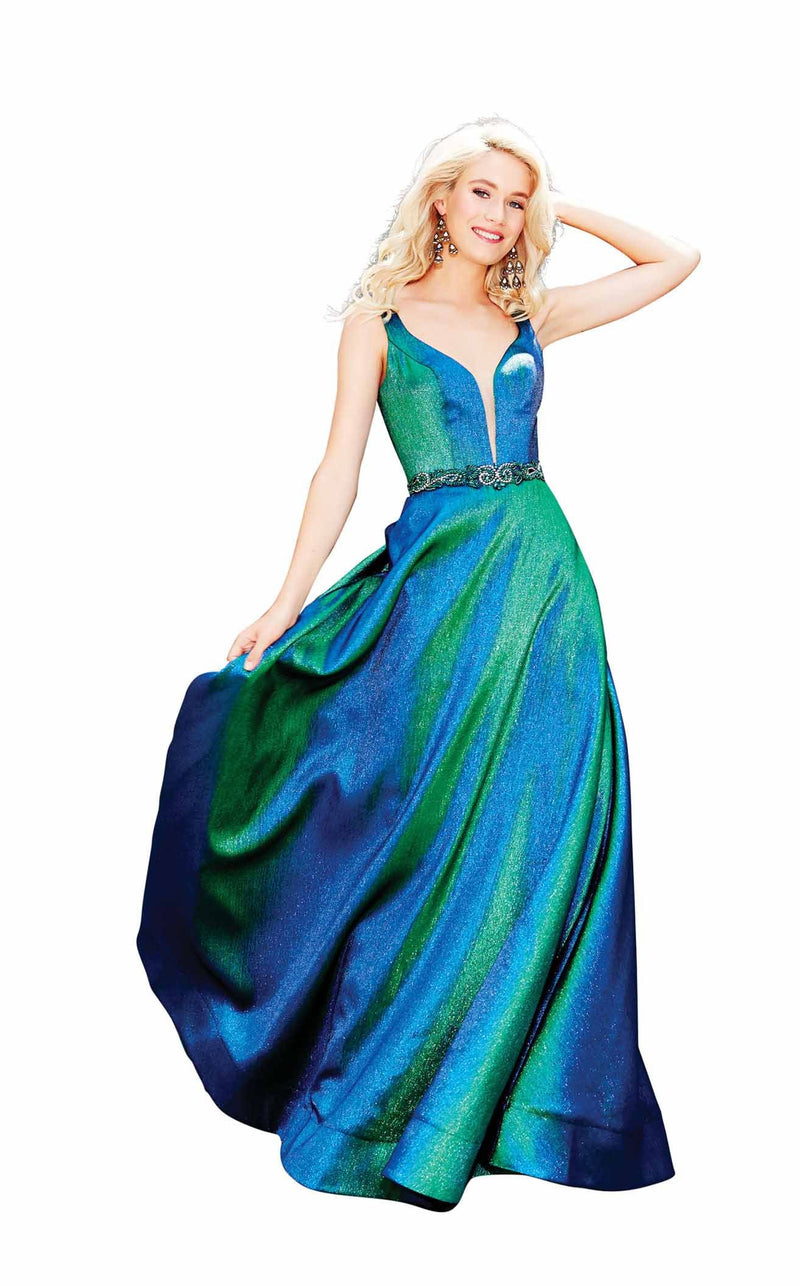 Clarisse 3859 Iridescent Green