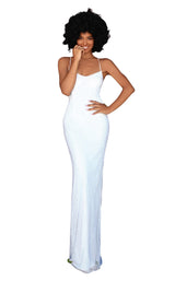 1 of 4 Clarisse 800255 Dress White