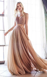 1 of 2 Cinderella Divine CW167 Dress Rose-Gold