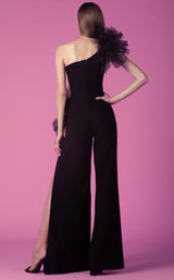 2 of 4 Beside Couture ED1592JMP Jumpsuit Black