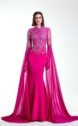 1 of 4 Apollo Couture FW038 Fuchsia