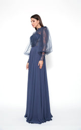 2 of 6 Zeena Zaki FW202103 Dress Navy