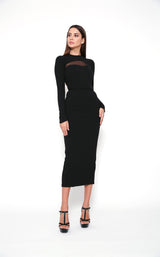 1 of 6 Zeena Zaki FW202108 Dress Black