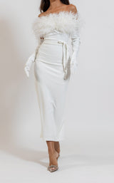 1 of 3 Zeena Zaki FW222310 White