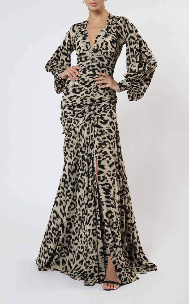 Zeena Zaki FW222313 Tiger-Print