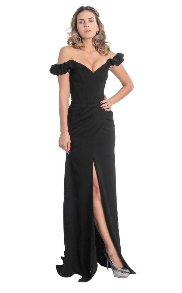 MNM Couture G0665 Black