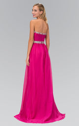 3 of 6 Elizabeth K GL1058 Dress Fuchsia