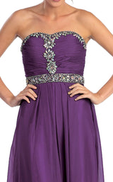 5 of 6 Elizabeth K GL1058 Dress Purple