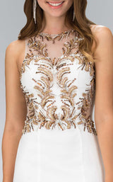 3 of 4 Elizabeth K GL1418 Dress Ivory