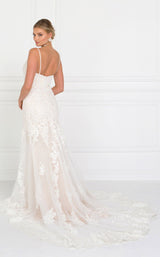 2 of 3 GLS by Gloria GL1515 Dress Ivory-Champagne