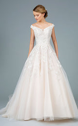 1 of 4 GLS by Gloria GL1800 Dress Ivory-Cream