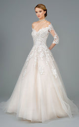 1 of 4 GLS by Gloria GL1803 Dress Ivory-Cream