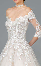 3 of 4 GLS by Gloria GL1803 Dress Ivory-Cream