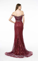 3 of 6 GLS by Gloria GL1818 Dress Wine