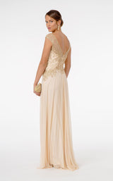 4 of 12 GLS by Gloria GL1826 Dress Champagne