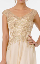 7 of 12 GLS by Gloria GL1826 Dress Champagne