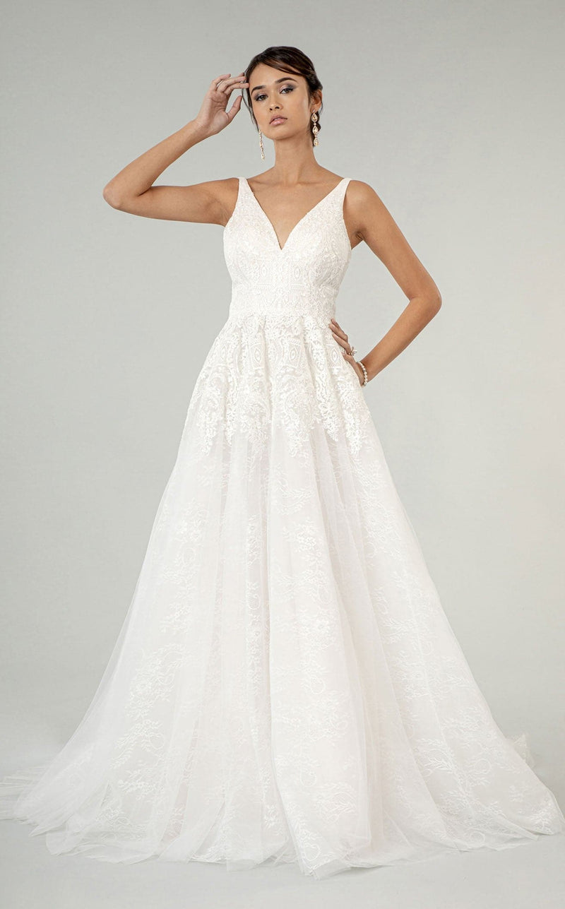 Elizabeth K GL1902 Dress Ivory