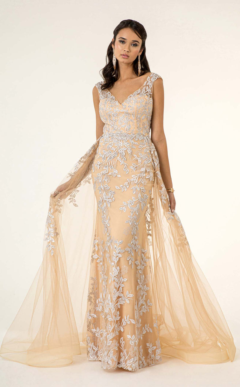 GLS by Gloria GL1920 Dress Champagne