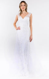 3 of 15 GLS by Gloria GL1920 Dress Off-White