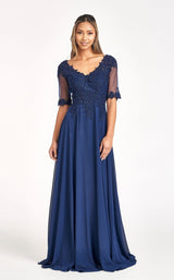 4 of 15 Elizabeth K GL1982 Dress Navy