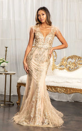 1 of 11 GLS by Gloria GL1983 Dress Gold