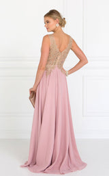 10 of 20 Elizabeth K GL2311 Dress Dark-Rose