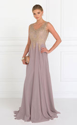 5 of 20 Elizabeth K GL2311 Dress Mauve