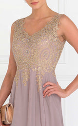 15 of 20 Elizabeth K GL2311 Dress Mauve