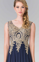 16 of 20 Elizabeth K GL2311 Dress Navy