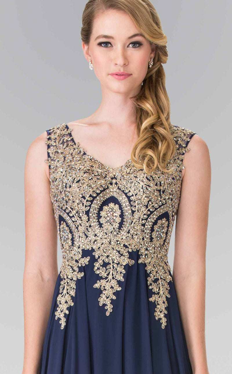 Elizabeth K GL2311 Dress Navy