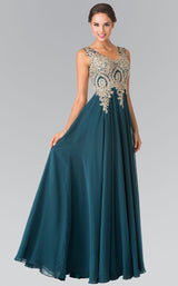 7 of 20 Elizabeth K GL2311 Dress Teal