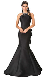 1 of 10 Elizabeth K GL2353 Dress Black