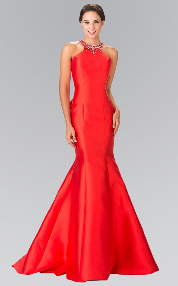 Elizabeth K GL2353 Dress Red