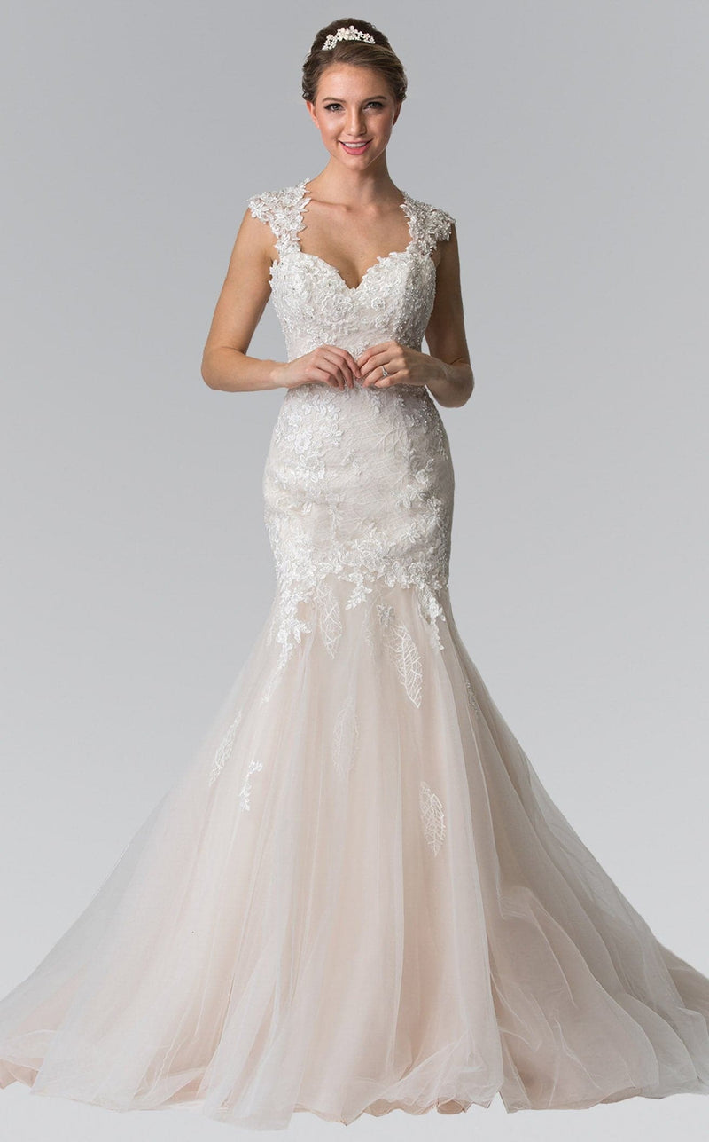 GLS by Gloria GL2367 Dress Ivory-Champagne