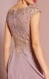 14 of 16 Elizabeth K GL2519 Dress Mauve