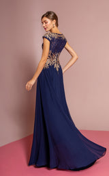 7 of 16 Elizabeth K GL2519 Dress Navy