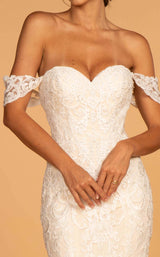 3 of 4 GLS by Gloria GL2591 Dress Ivory-Champagne