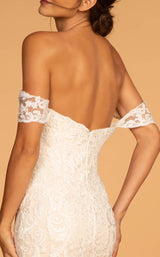 4 of 4 GLS by Gloria GL2591 Dress Ivory-Champagne