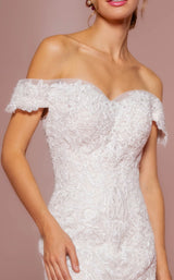 3 of 4 GLS by Gloria GL2594 Dress Ivory-Cream