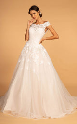 1 of 4 GLS by Gloria GL2596 Dress Ivory-Cream