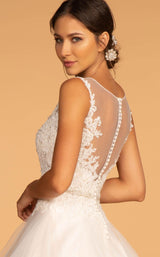 4 of 4 GLS by Gloria GL2599 Dress Ivory-Champagne