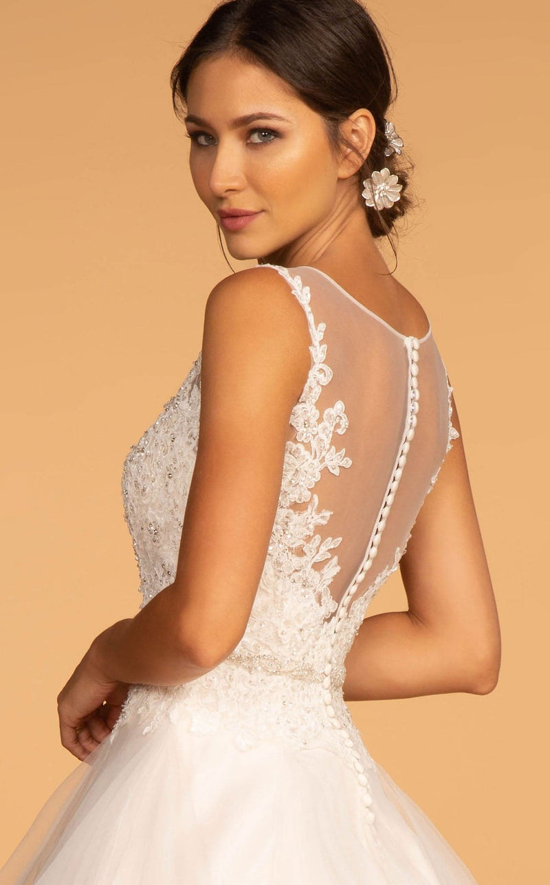 GLS by Gloria GL2599 Dress Ivory-Champagne