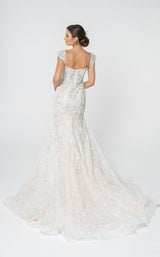 2 of 4 GLS by Gloria GL2822 Dress Ivory-Champagne